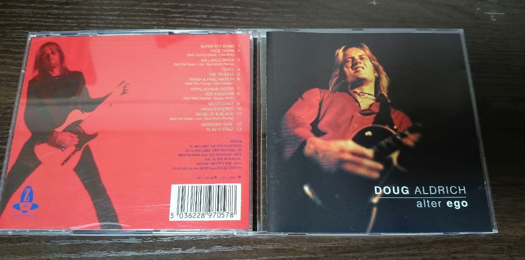 ダグアルドリッチ Doug Aldrich alter ego 廃盤