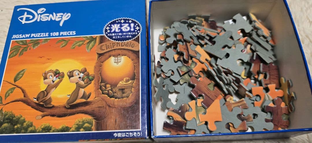 レア　ジグソーパズル　チップとデール　コレクション　5個セット