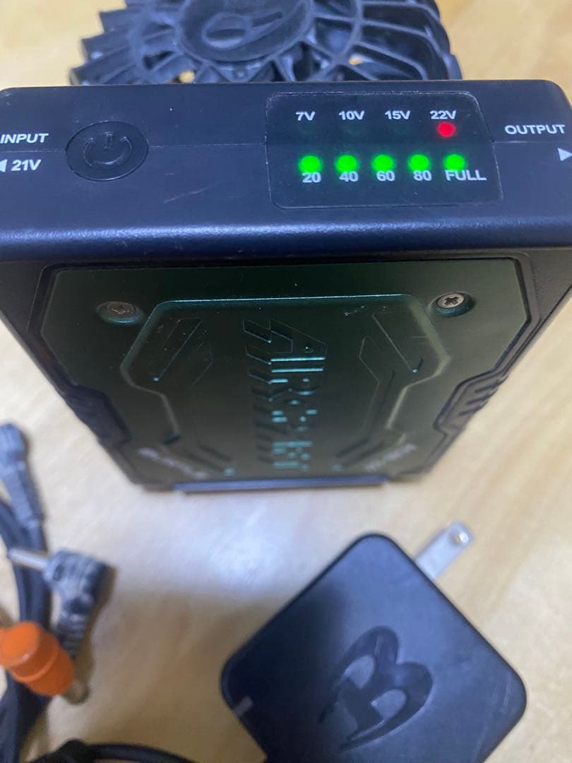 ダ*リ様 バートル空調バッテリー22v.ファンセット