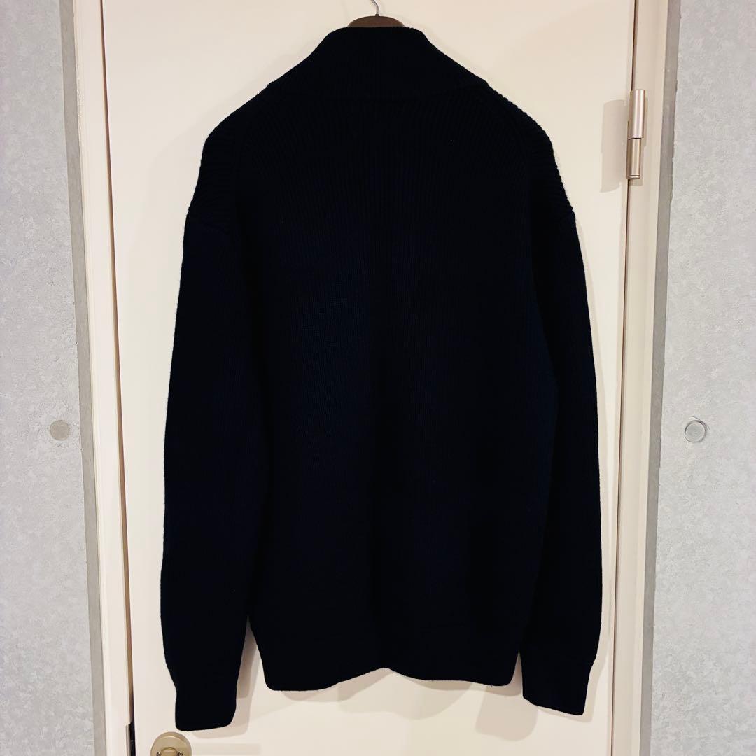 ZARA origins ブリオッシュステッチカーディガ Lドライバーズニット