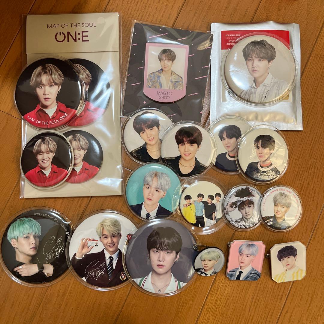 ユンギ 缶バッジセット