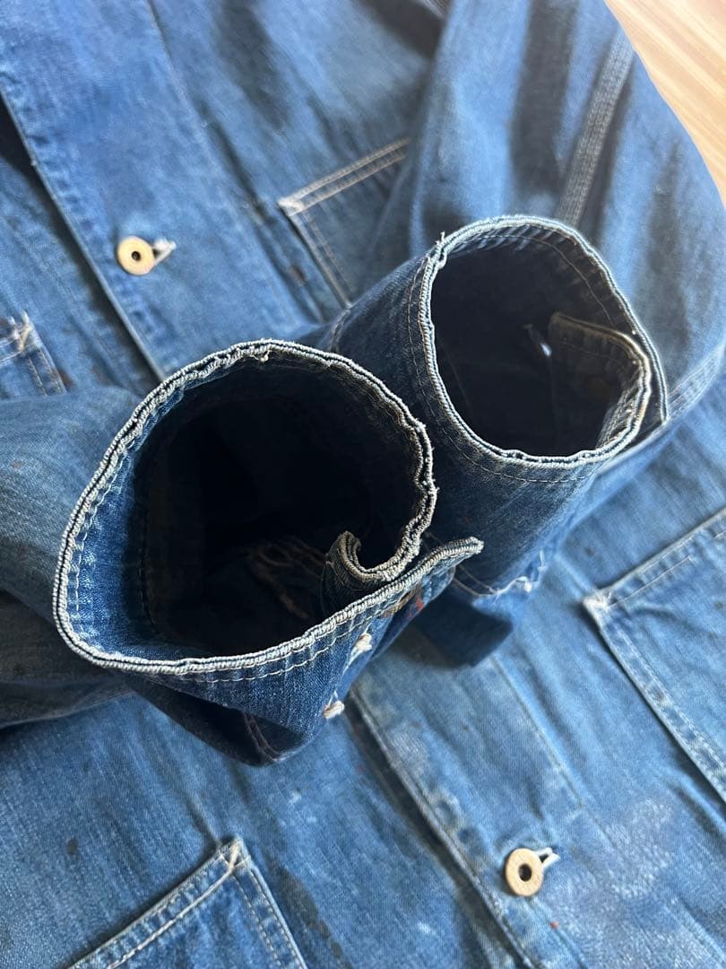 40sヴィンテージ 大戦期Free Land デニム カバーオール