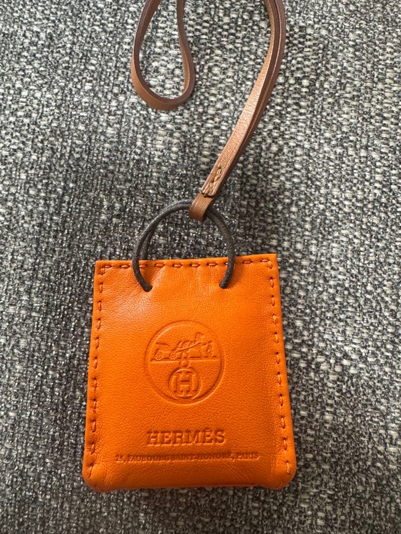 HERMES サックオランジュ バッグチャーム
