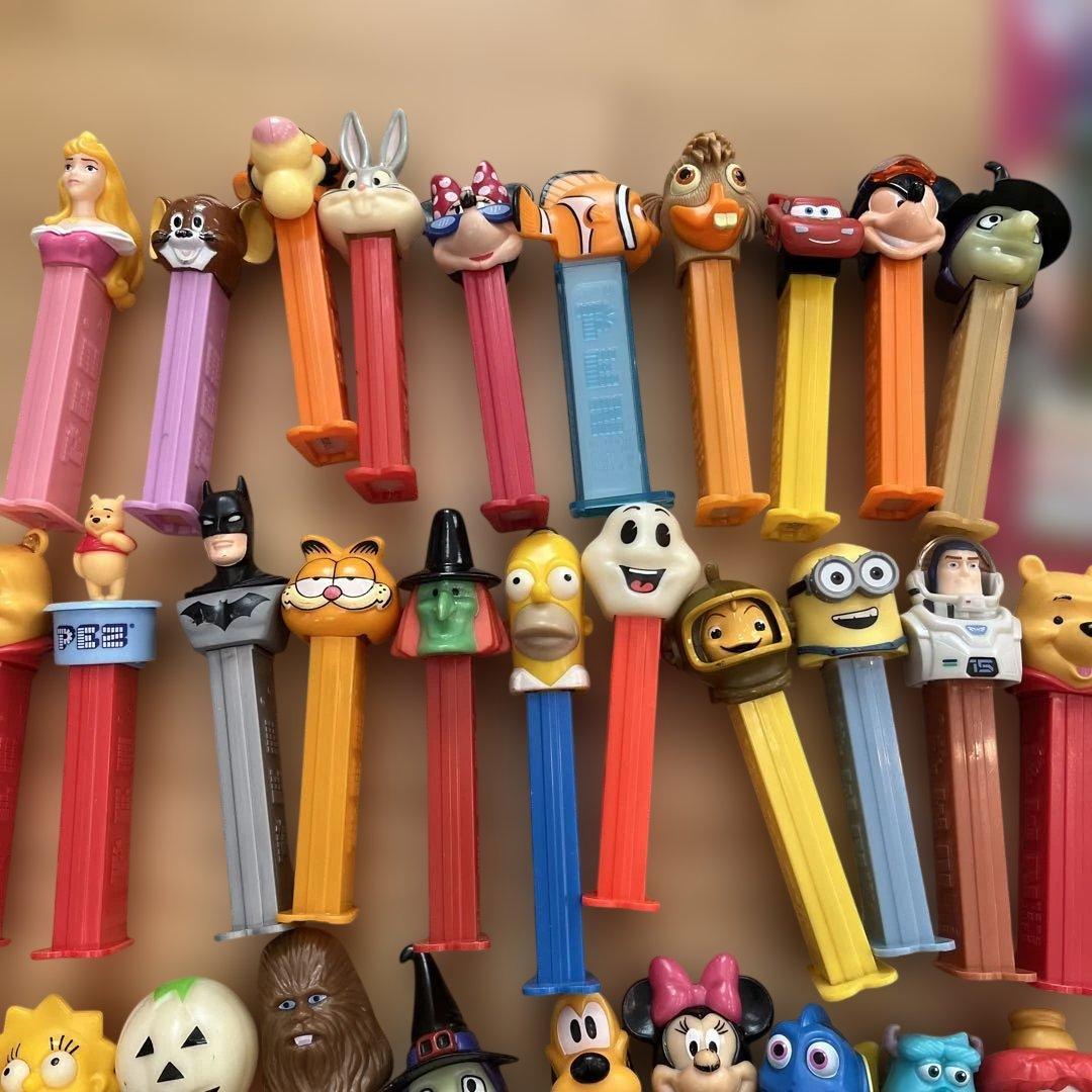 激レア PEZディスペンサー 80個以上 キャラクターセット ビンテージ 大量