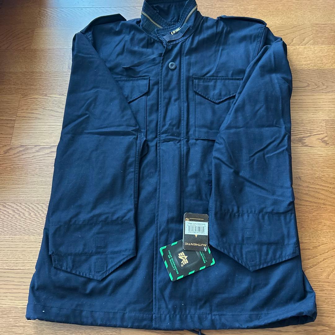 M 65 アルファインダストリーズ新品未使用スモールレギュラーサイズ￼濃紺色