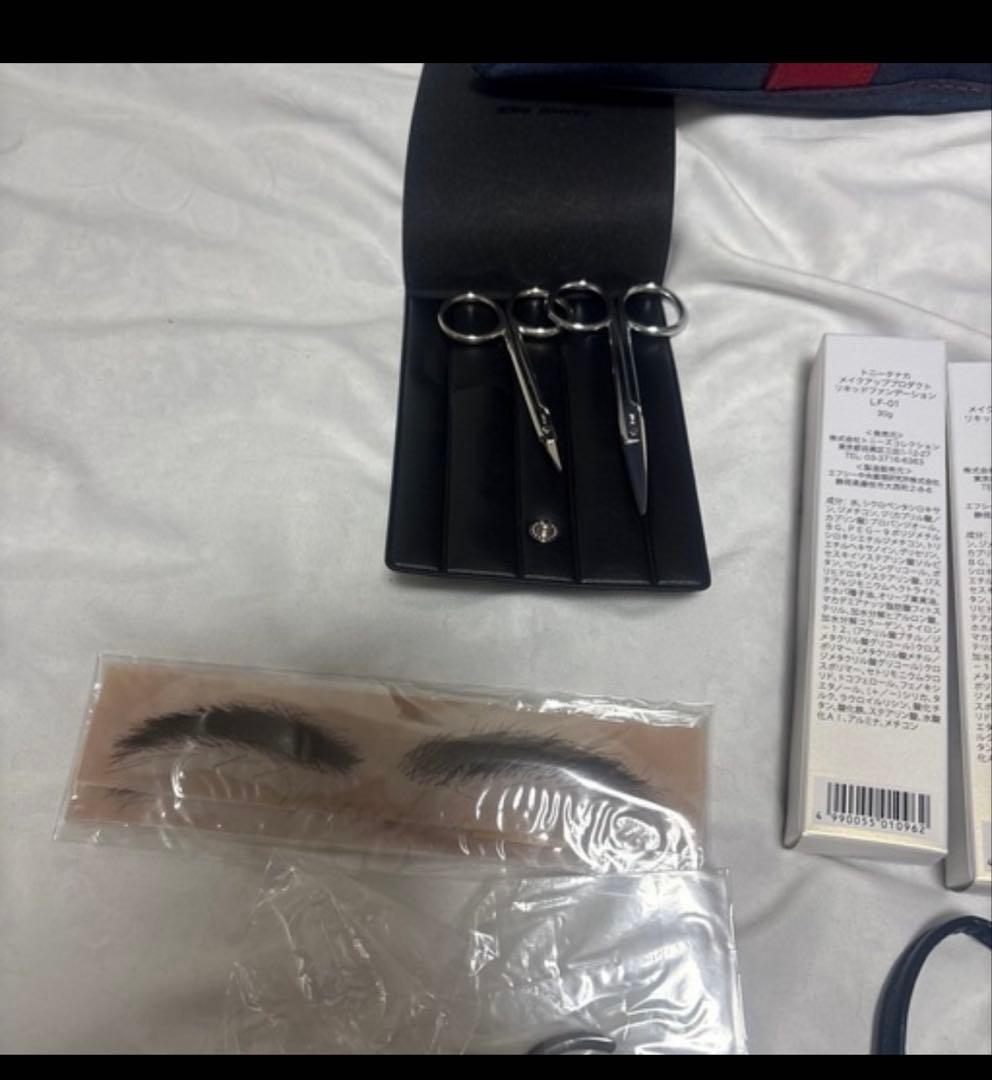 美容学校 教材用 メイク道具 まとめ売り ※成分表示は写真参照