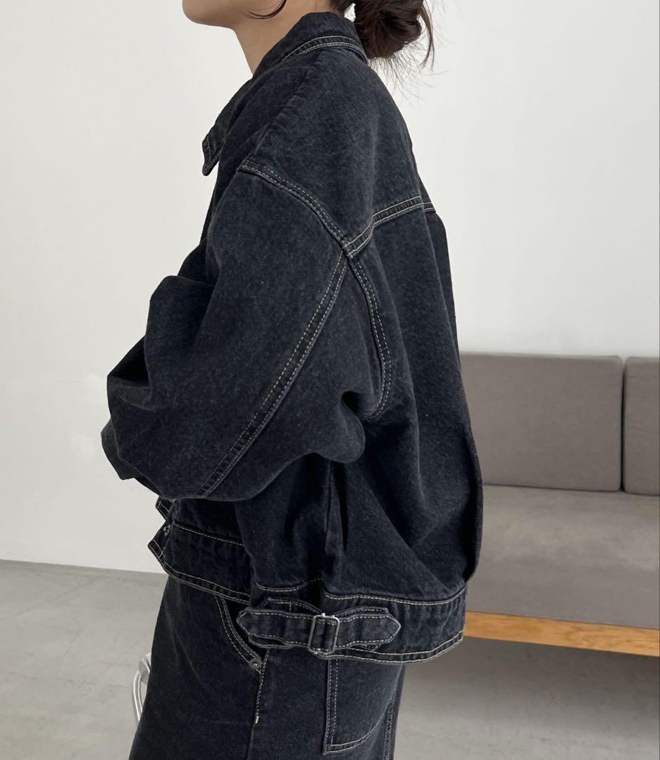 CAPRICIEUX LE'MAGE ショートデニムジャケット　未使用に近い