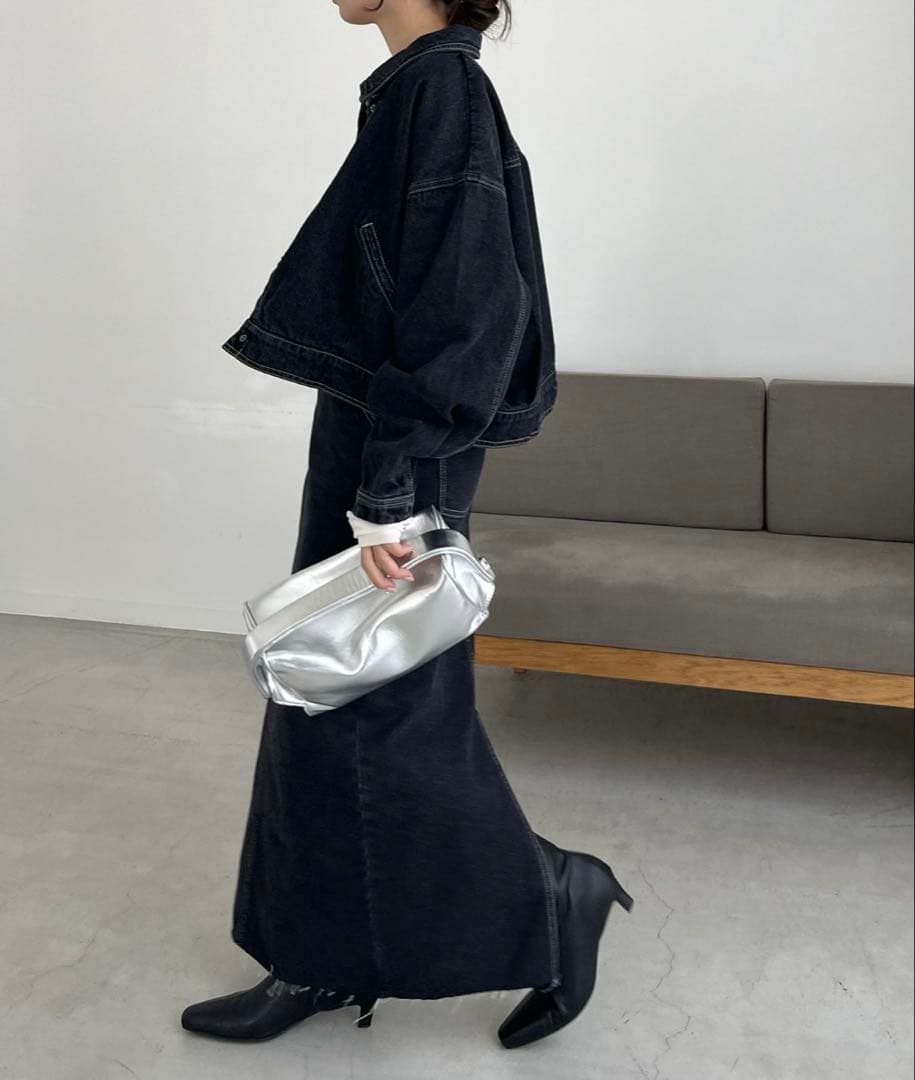 CAPRICIEUX LE'MAGE ショートデニムジャケット　未使用に近い