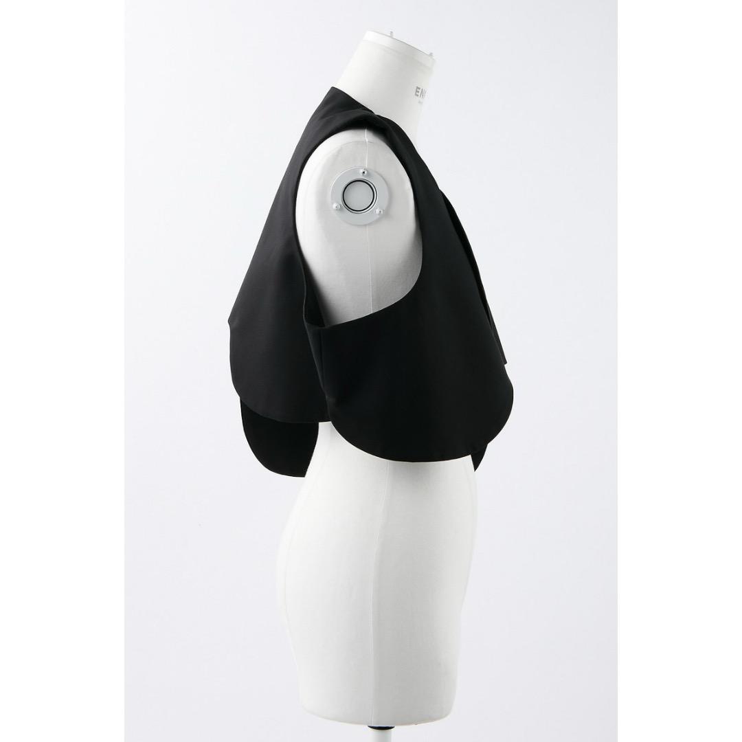 enfold エンフォルド wave cropped vest ナゴンスタンス