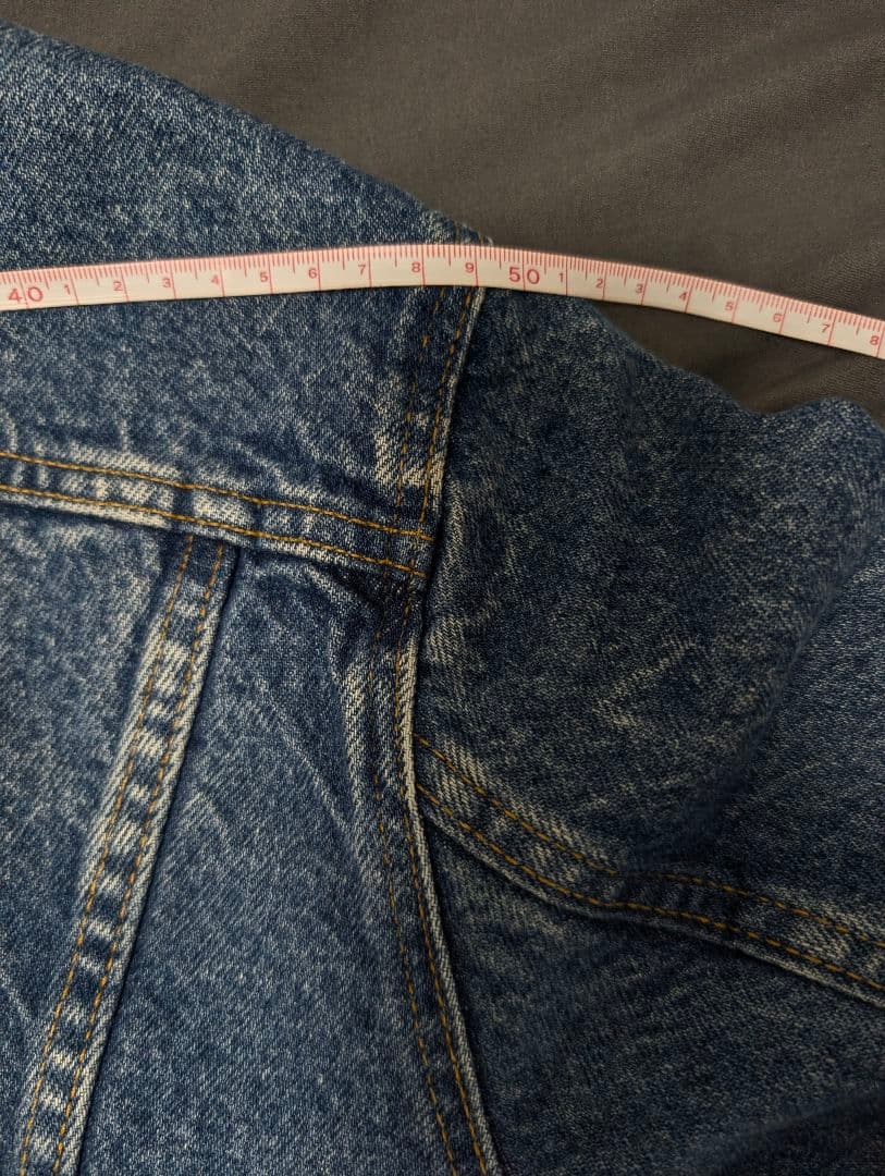 値下☆46☆80s USA製 リーバイス 70411 ネルライナー デニムJKT