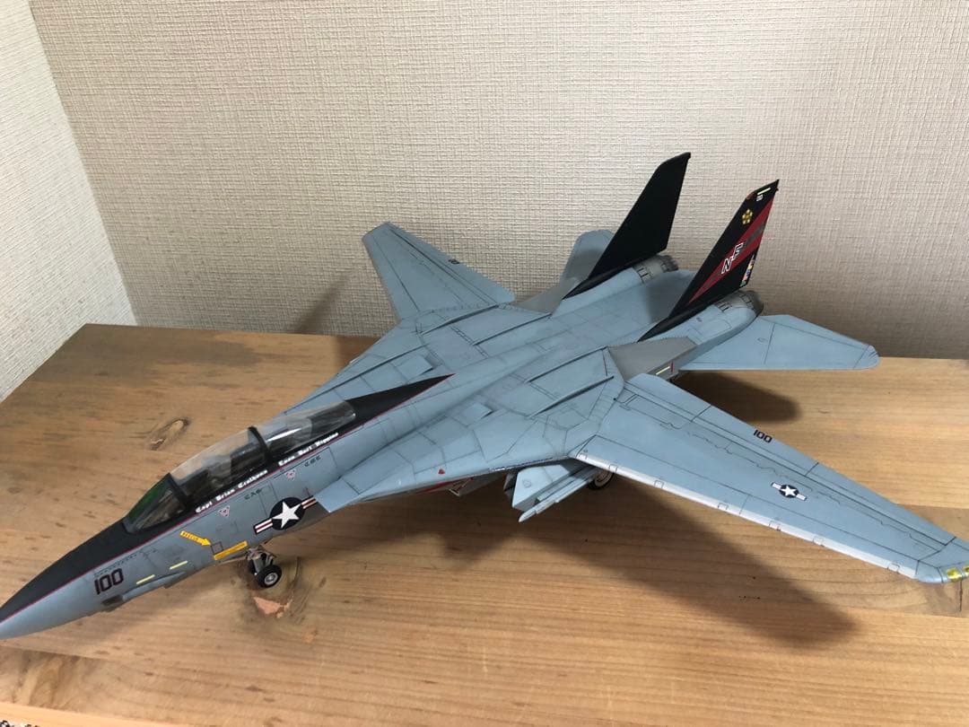 moon。米海軍　F-14A プラモデル