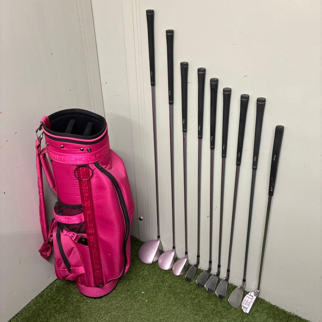 レディースゴルフクラブセット【Fitway】【BENETTON GOLF】★