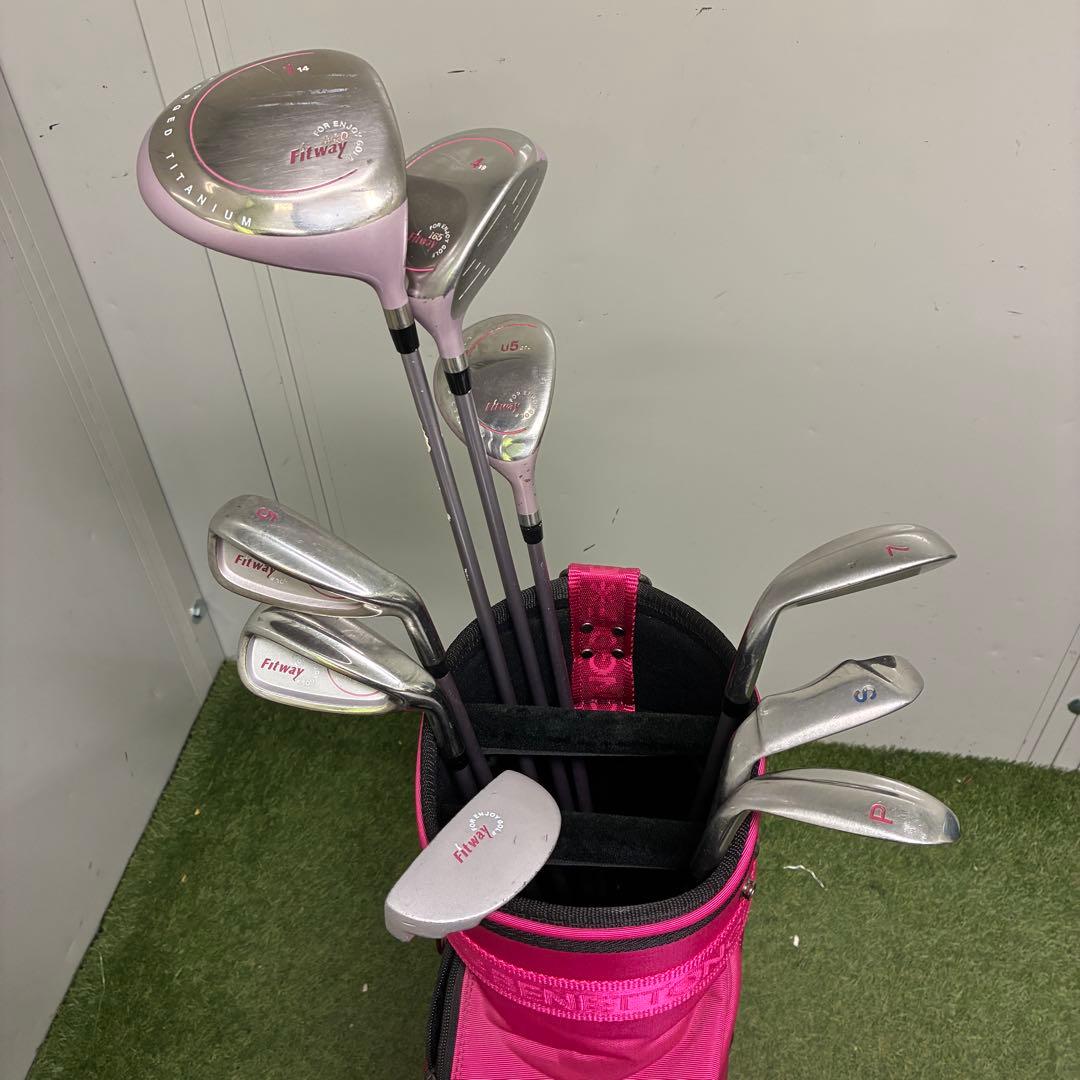 レディースゴルフクラブセット【Fitway】【BENETTON GOLF】★
