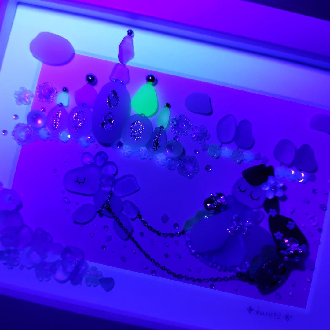 7-99「王子様に逢いたくて2025」シーグラスアート プリンセス 雑貨 ガラス