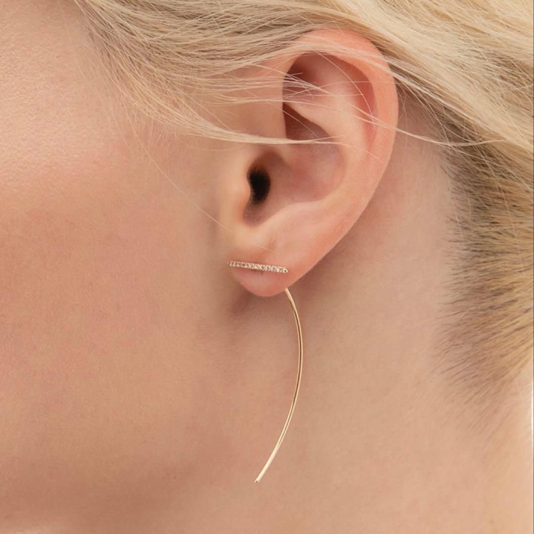 未使用☆Hirotaka ARW×SHT DIA BAR ピアス 片耳 廃盤