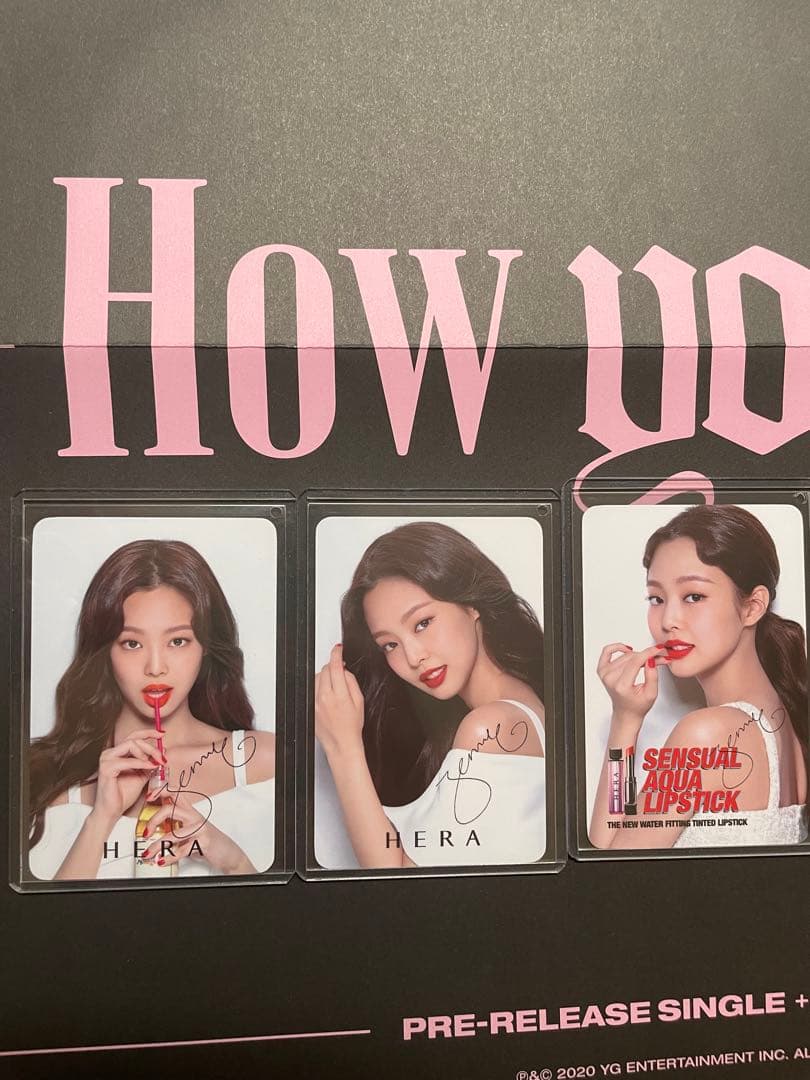 blackpink HERA ジェニ　トレカ