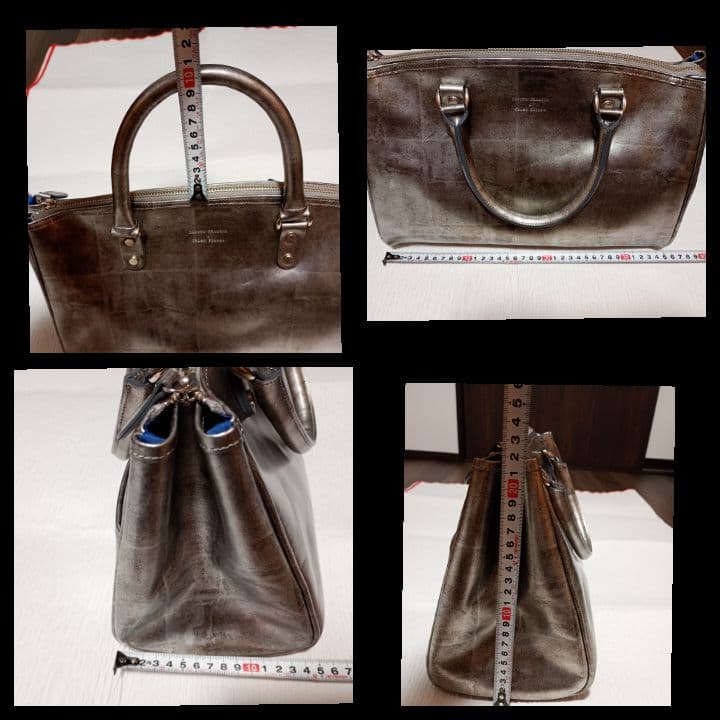 菱屋カレンブロッソバッグ/琳派シルバーシリーズ/いぶし銀