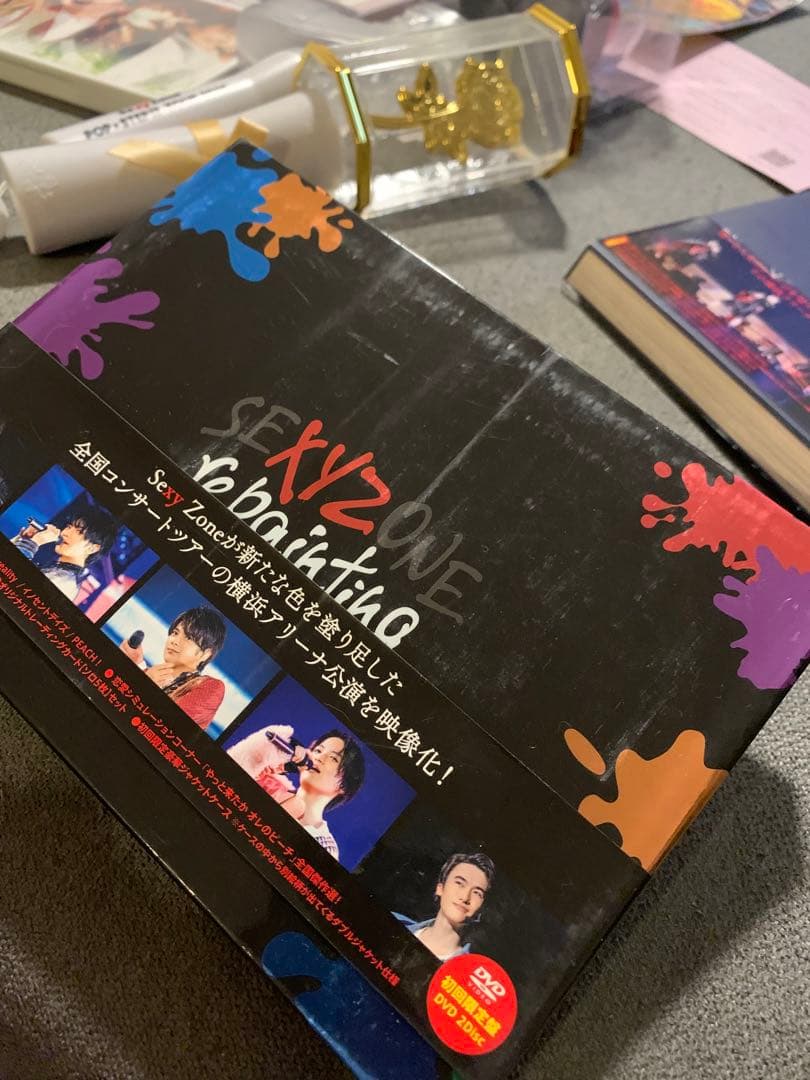 SexyZone CD LIVEDVD ファンクラブ限定グッズ　ペンライト