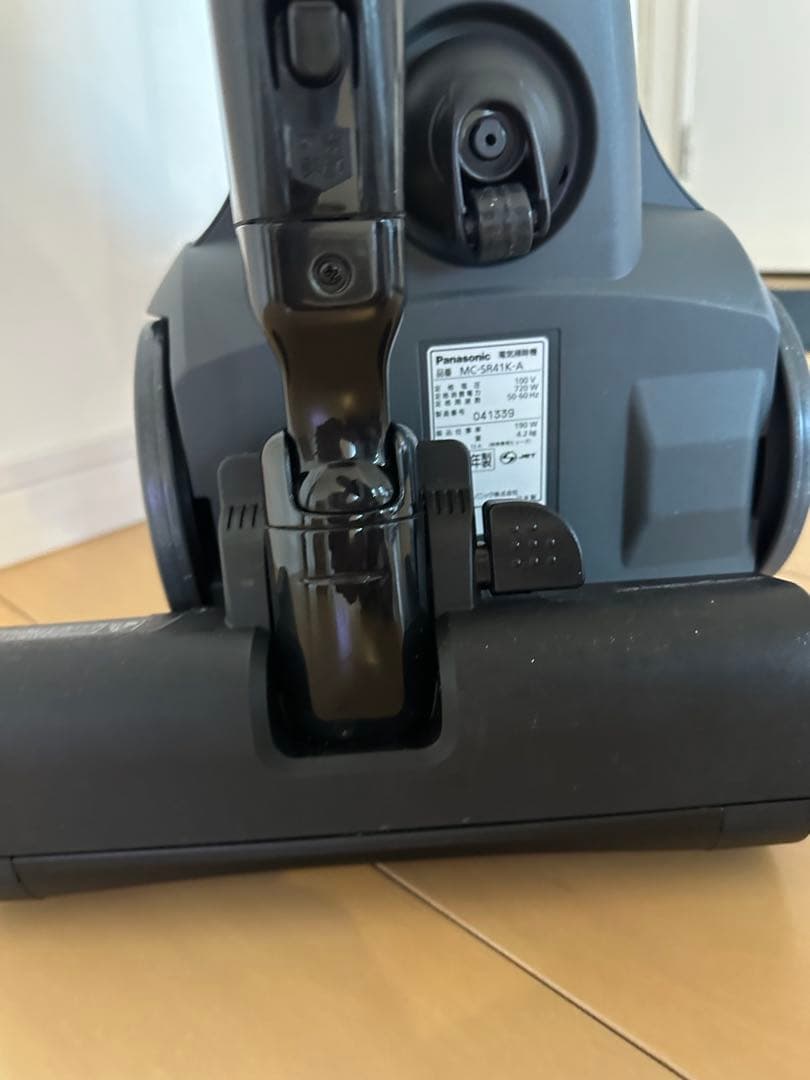 キャニスター掃除機 サイクロン式 グレー