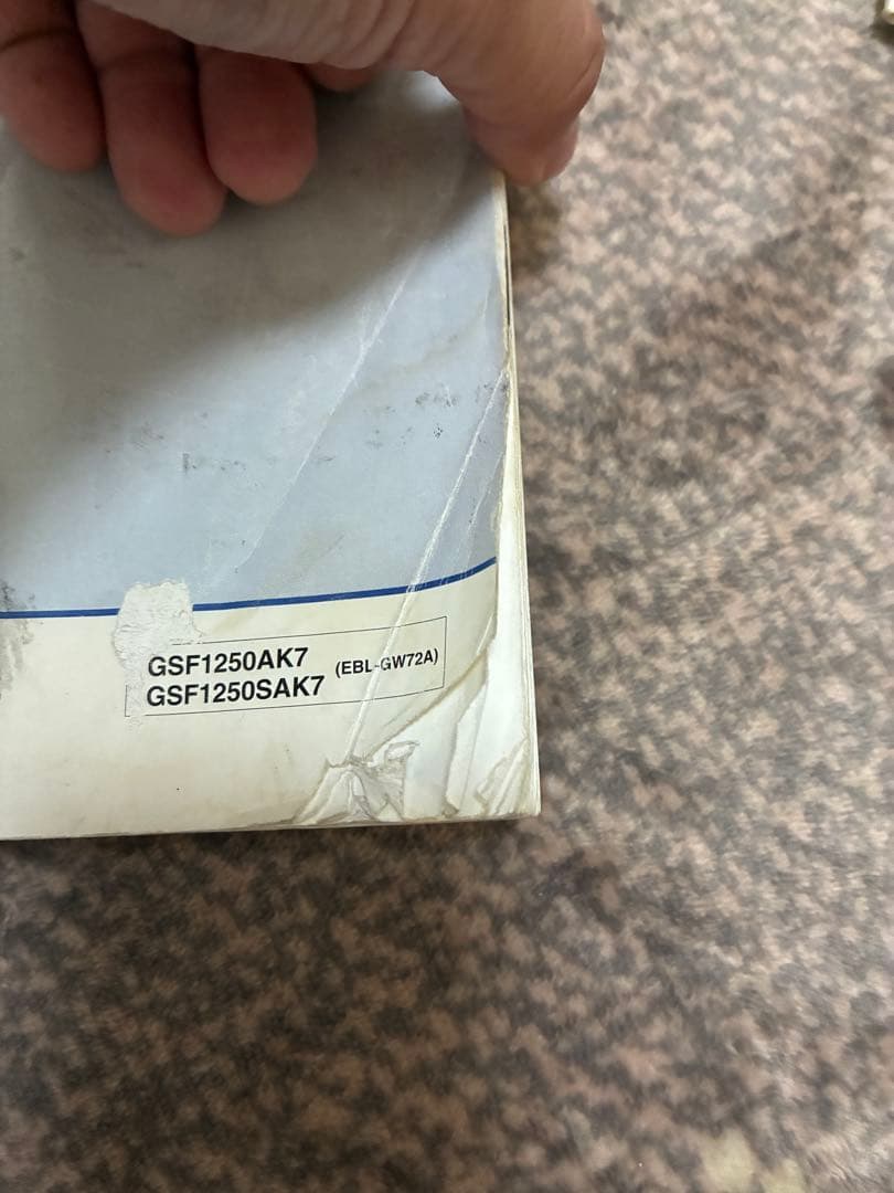 Suzuki Bandit 1250 サービスマニュアル