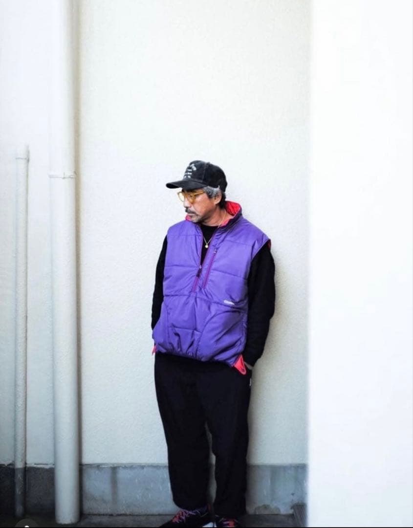 ⭐︎新品未使用⭐︎cloveru リバーシブルアノラックベスト パープルL