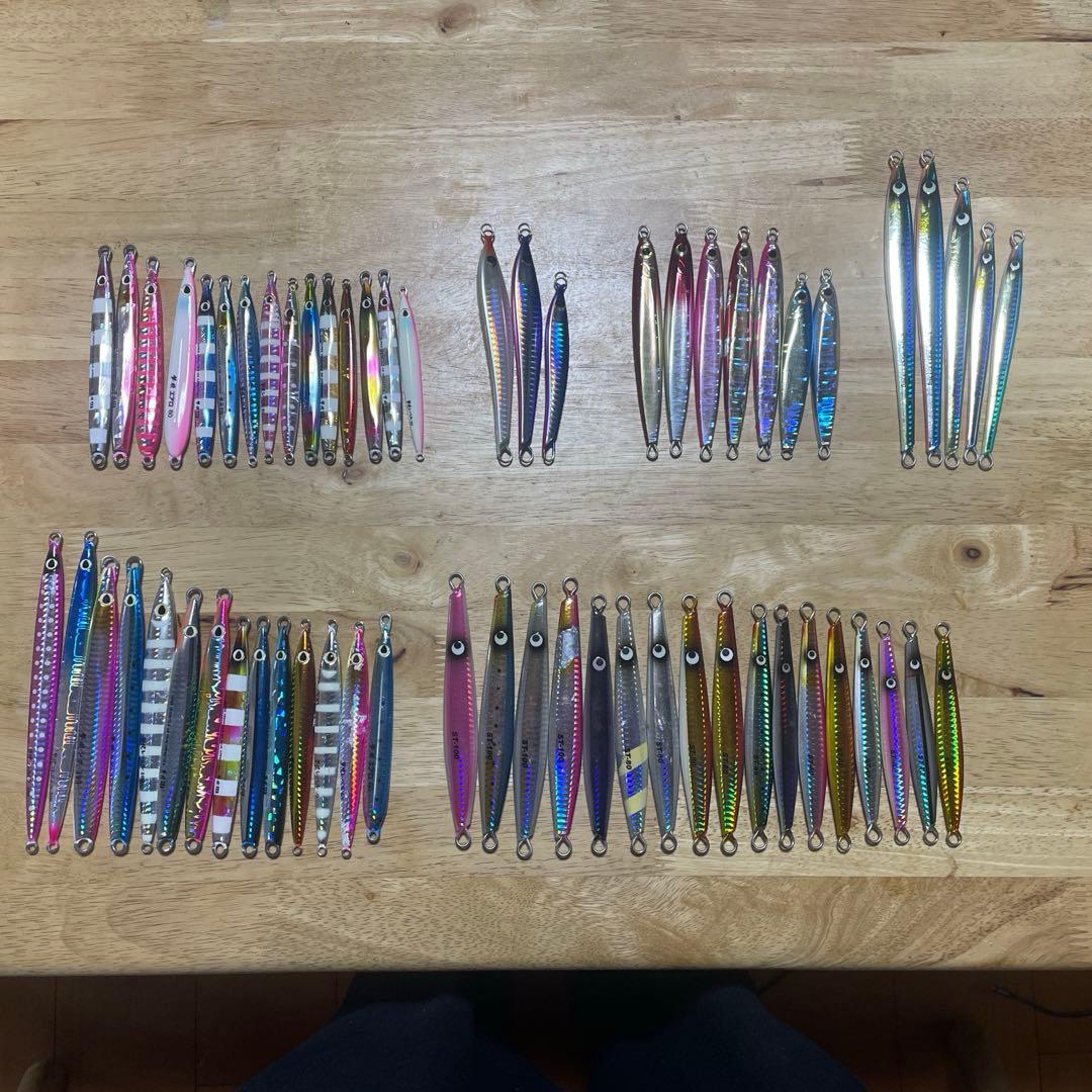 メタルジグ　ジグケース　61本セット　まとめ売り　青物　等