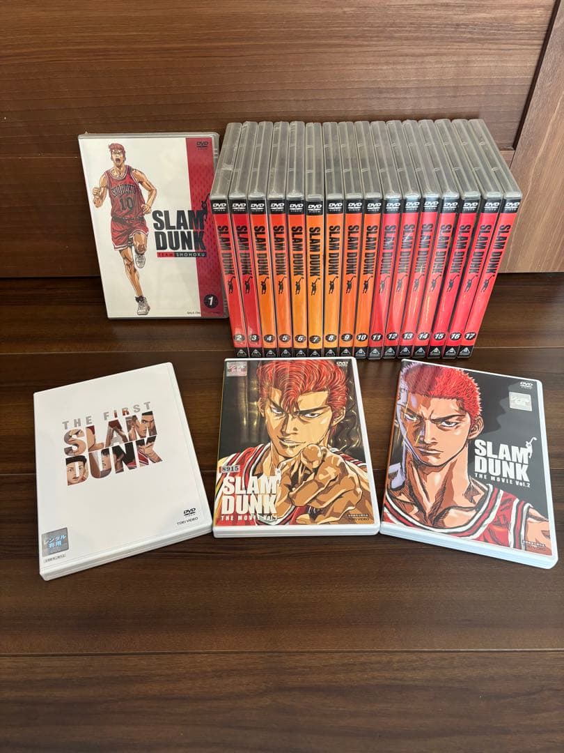 スラムダンク　SLAM DUNK DVD 全17巻セット　劇場版3作品セット