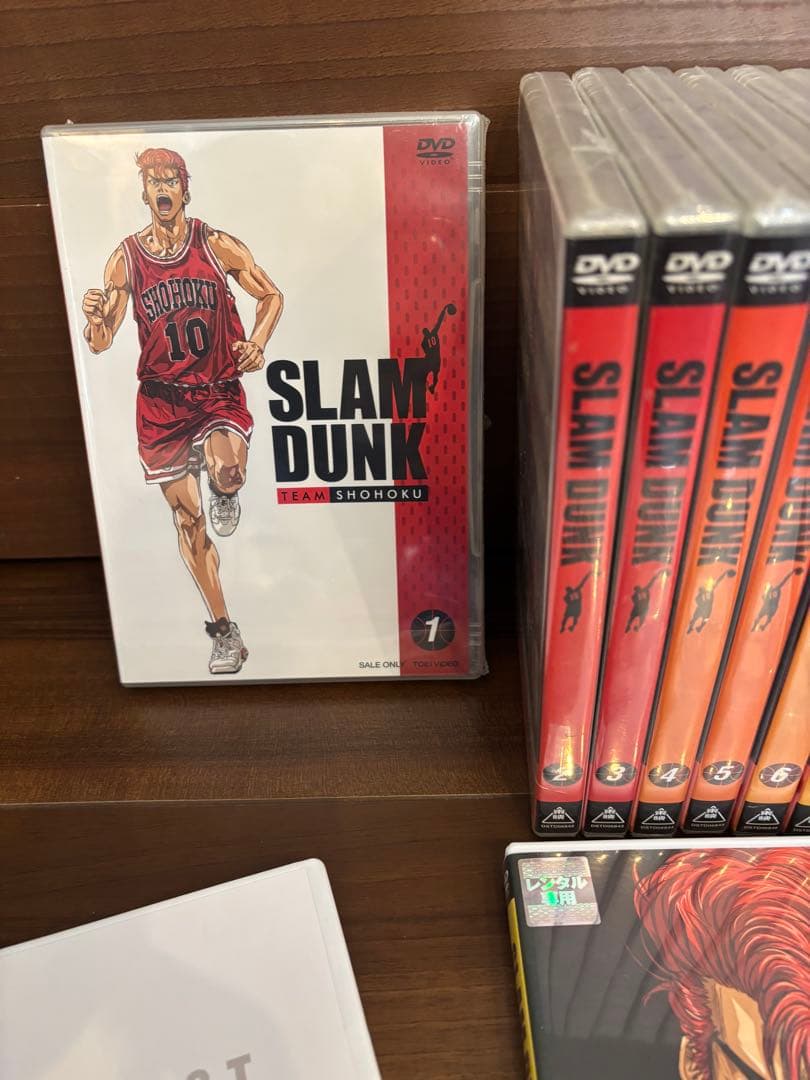 スラムダンク　SLAM DUNK DVD 全17巻セット　劇場版3作品セット