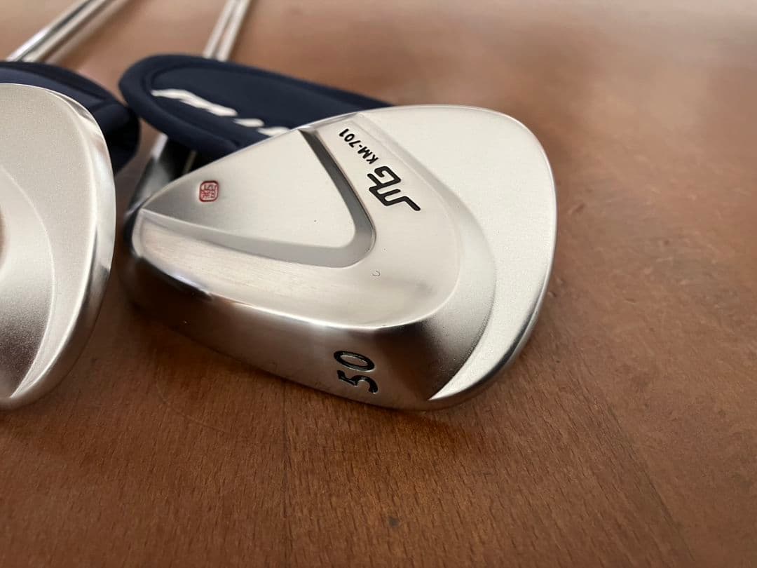 生産終了モデル純鉄ウェッジ 三浦技研 超美品 KM-701 50度+56度