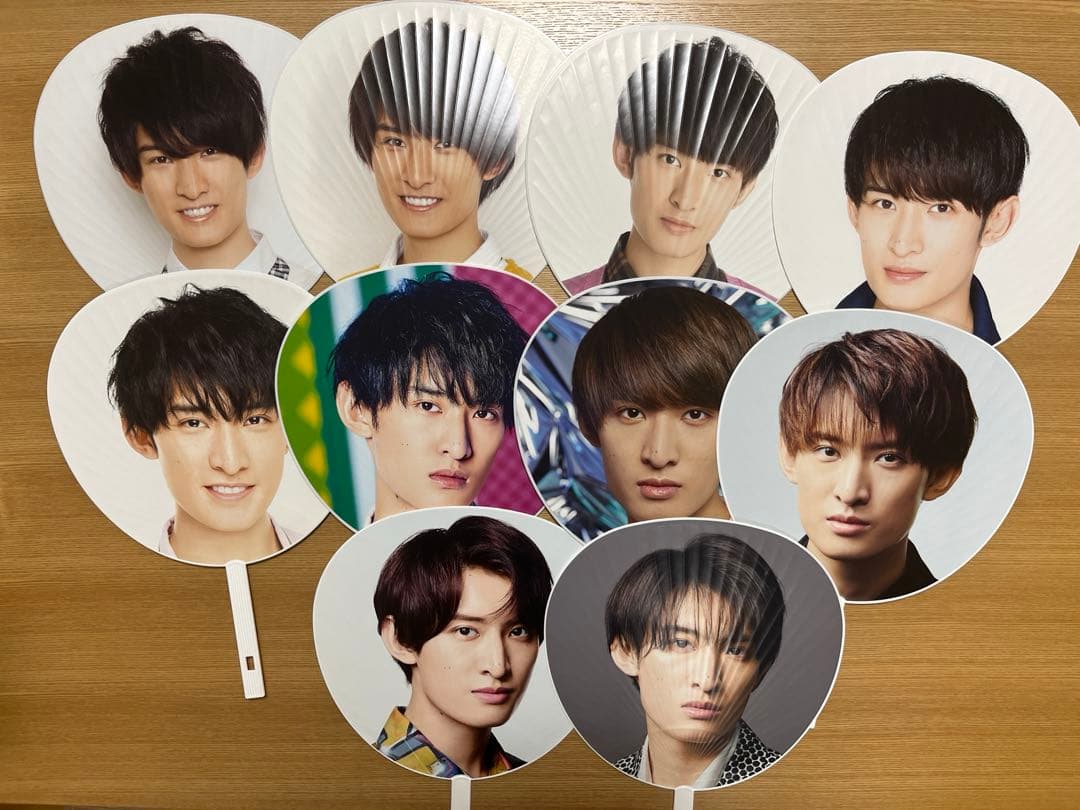 Man 向井康二　歴代うちわ10枚セット