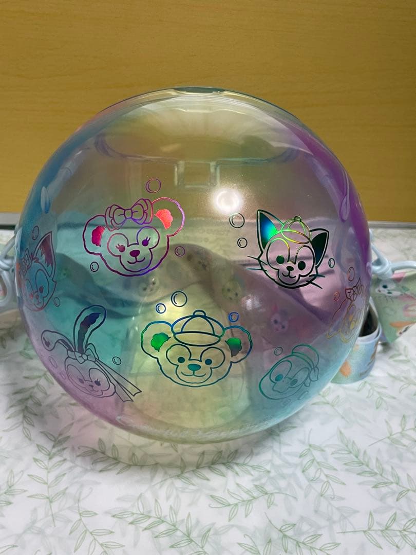 ディズニー　ダッフィー&フレンズ　カラフルハピネス　ポップコーンバケット　ケース