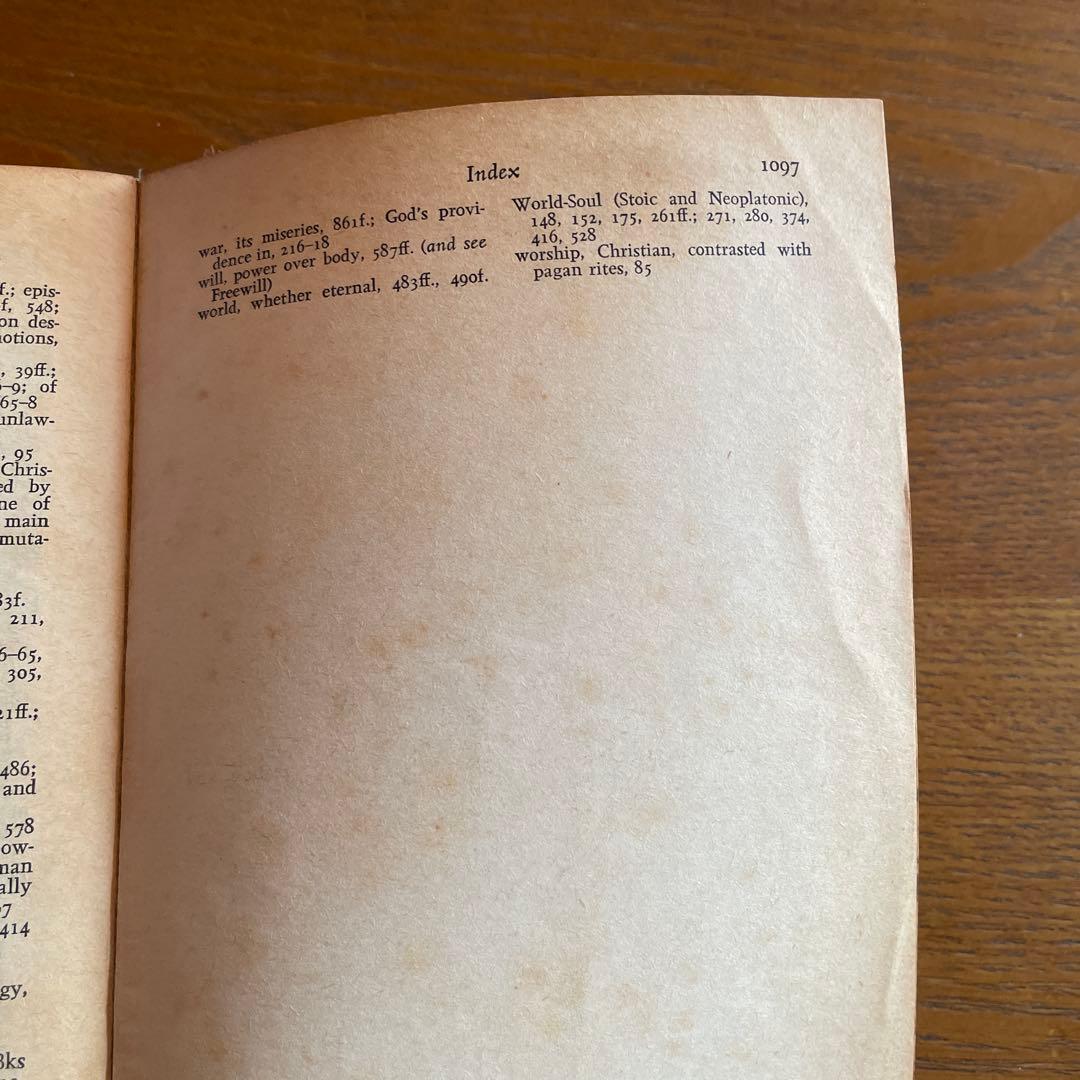 洋書 AUGUSTINE CITY OF GOD