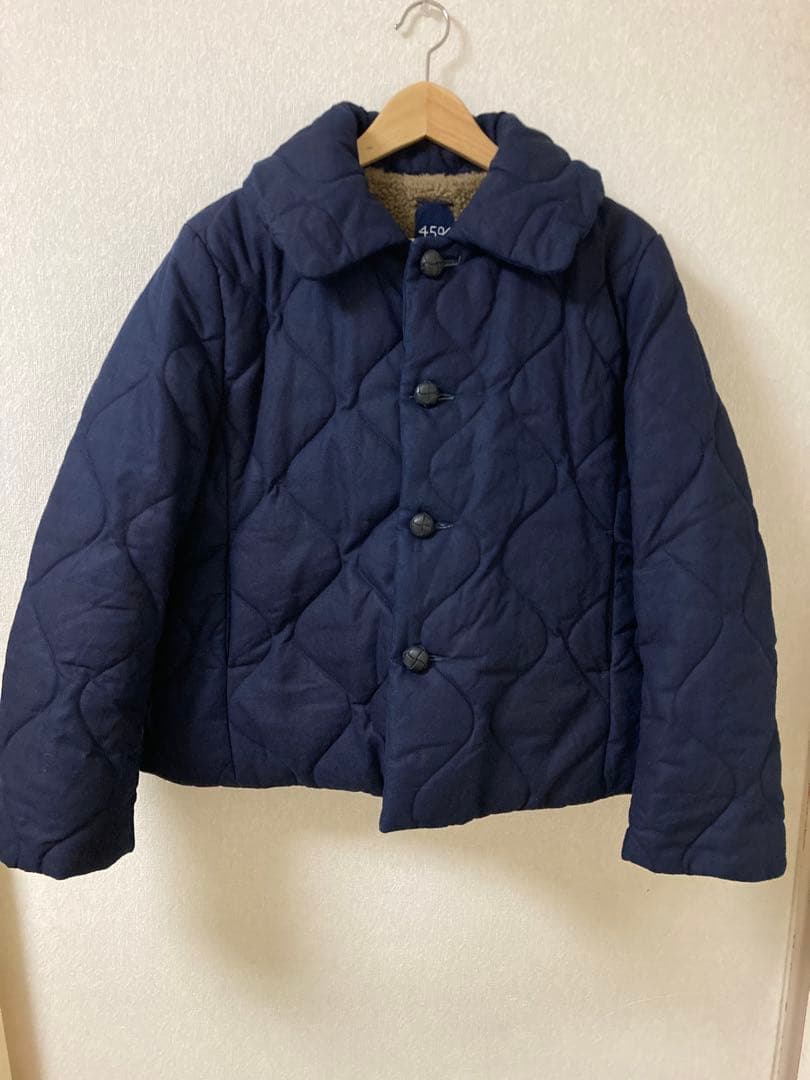 45R フォーティファイブアール ボア キルティング コート ブルゾン