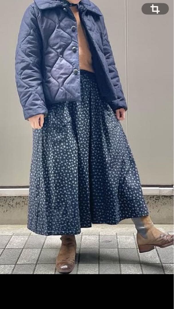 45R フォーティファイブアール ボア キルティング コート ブルゾン