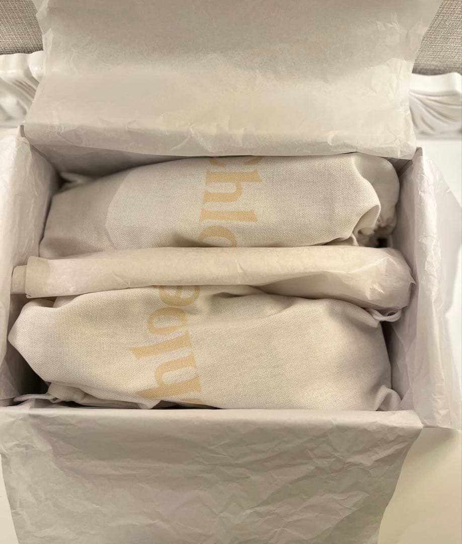 クロエ Chloe レースアップエスパ ドリーユフラット サンダル36