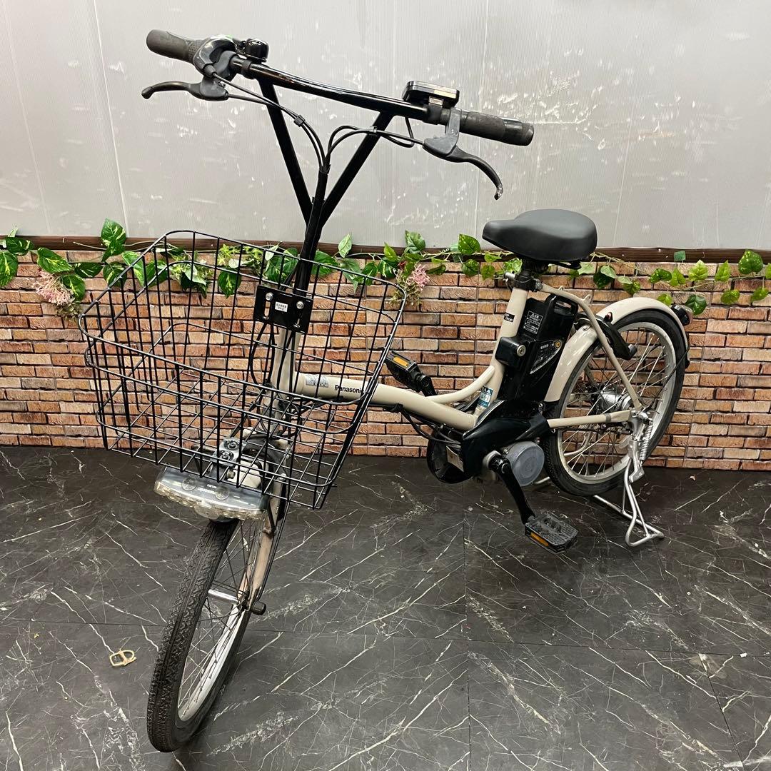 【92】電動自転車 Panasonic SugarDrop ベージュ 20インチ