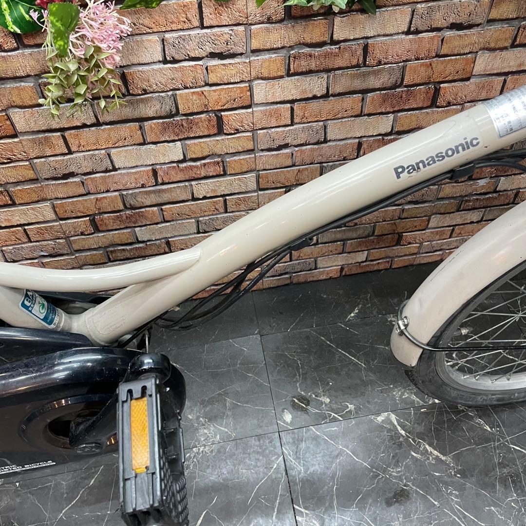 【92】電動自転車 Panasonic SugarDrop ベージュ 20インチ