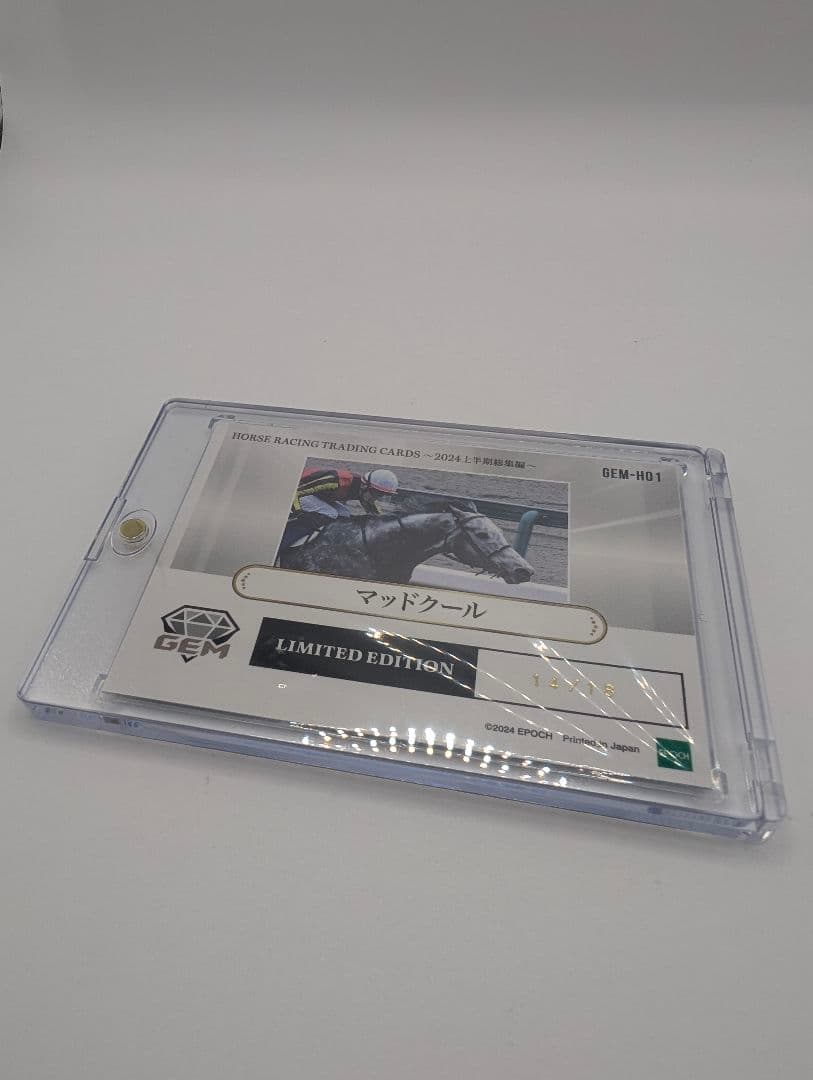 値下げ中 美品EPOCH ホースレーシングカード 2024 マッドクール GEM