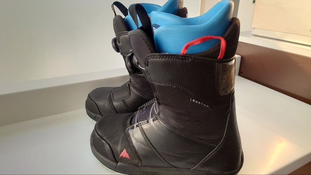 美品　BURTON BOA スノーボードブーツ サイズ25.0cm ブラック/青