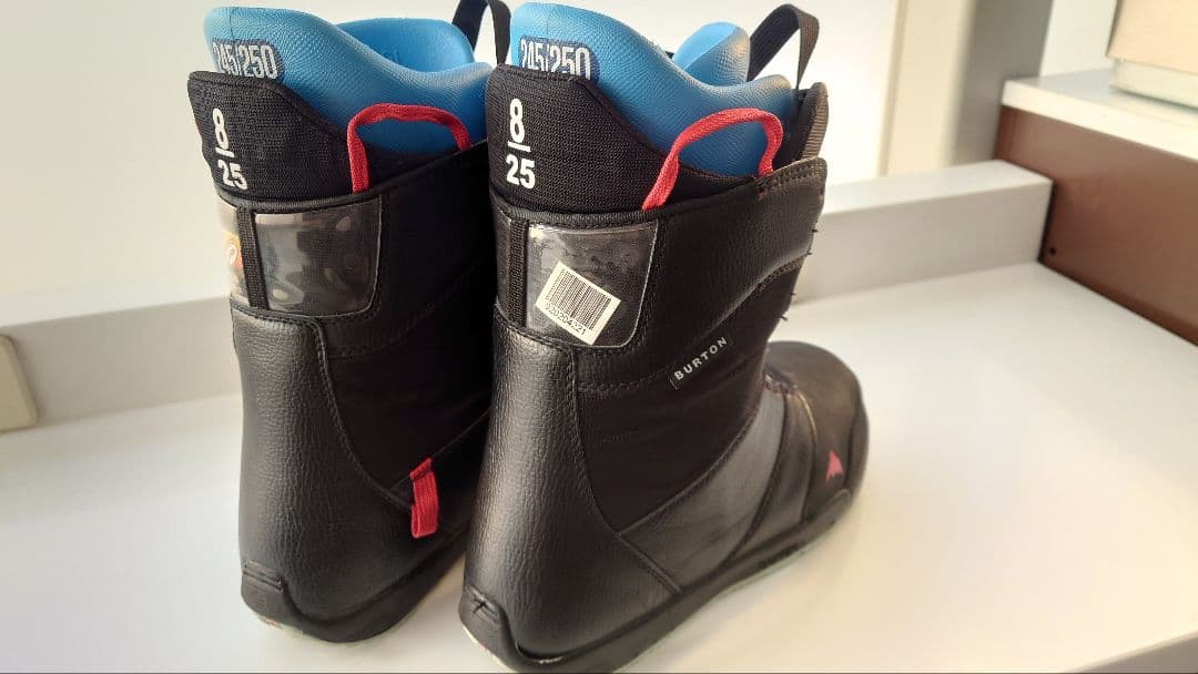 美品　BURTON BOA スノーボードブーツ サイズ25.0cm ブラック/青