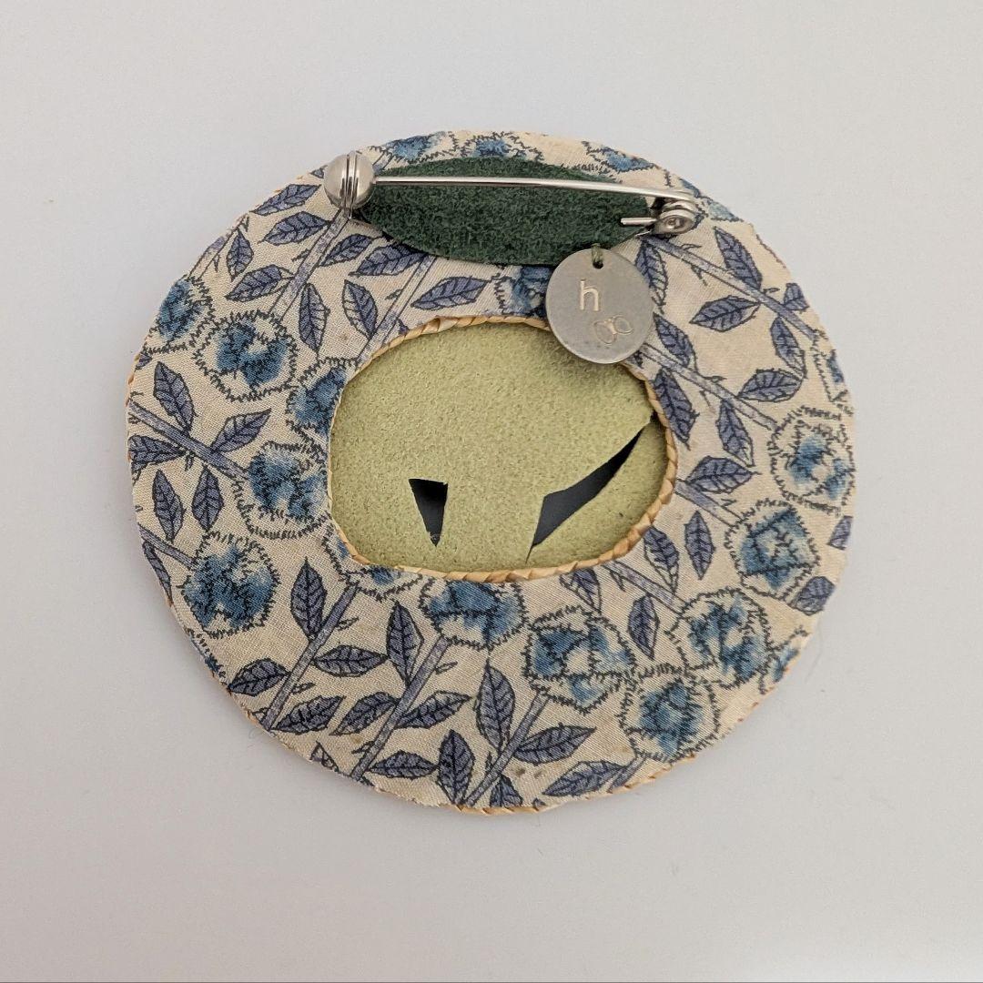 ミナペルホネン ヒトミシノヤマ カルテット quartet ブローチ コサージュ