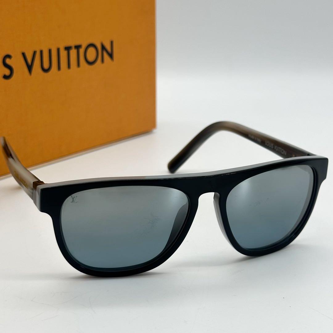 ルイヴィトン オリヴァー サングラス ブラック LV ロゴ