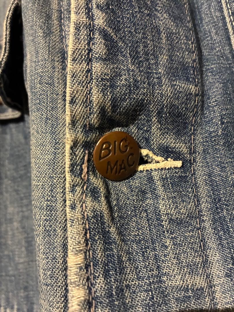 【*。様 60s BIG MAC デニムカバーオール　ヴィンテージ