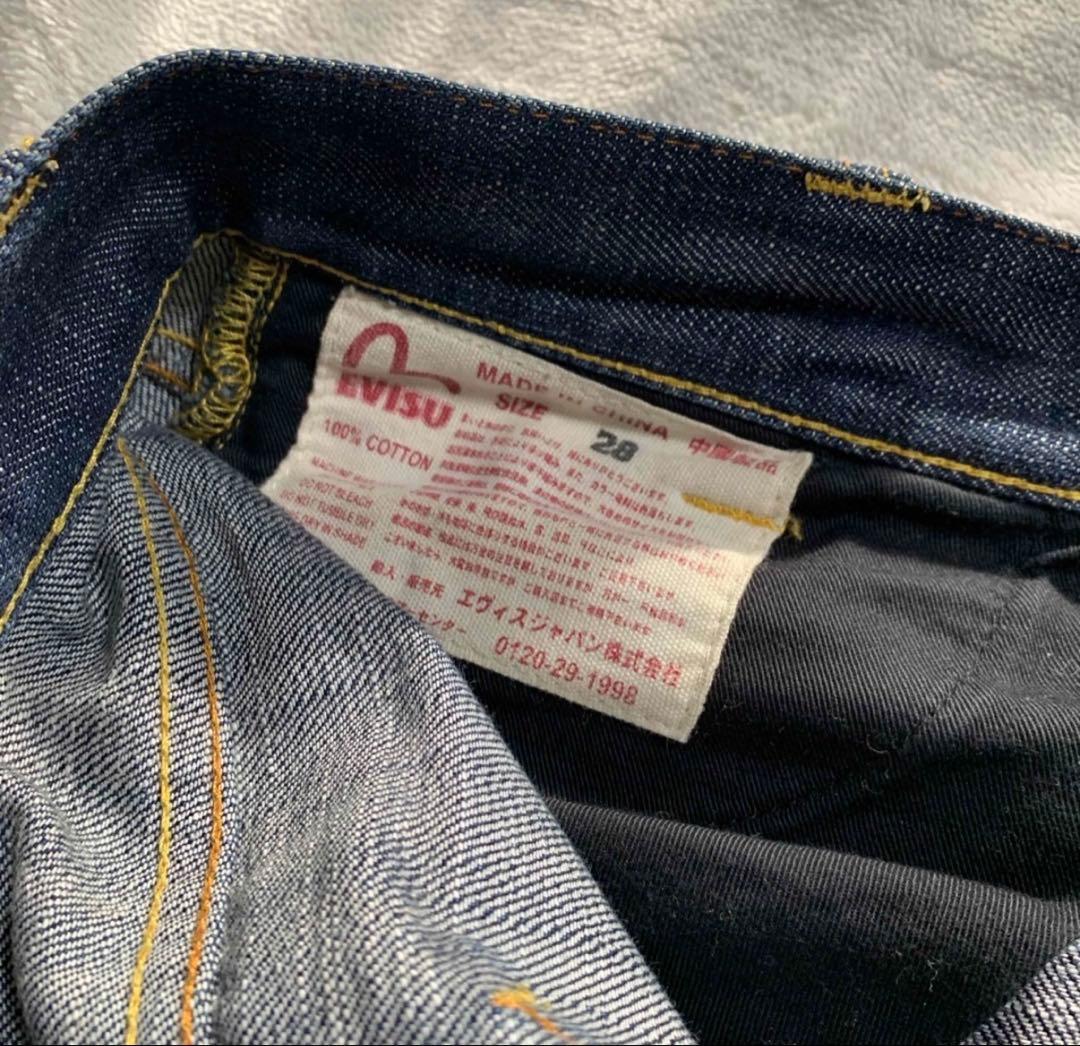 EVISU デニム ミニスカート