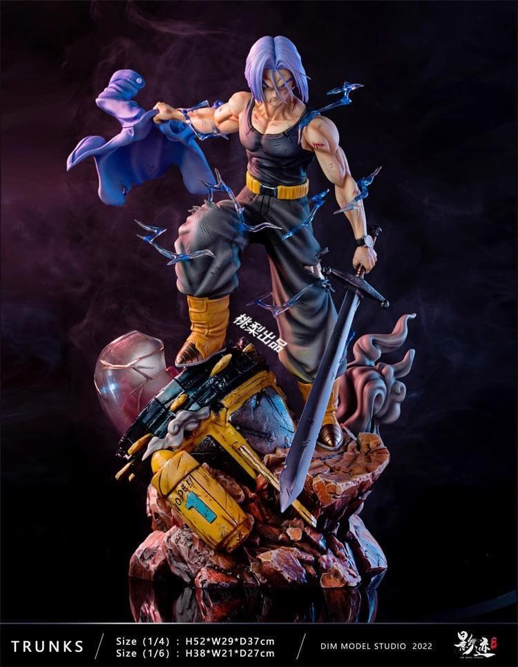 新品未開封『ドラコンボール』 　未来トランクス　 ガレージキット スタチュー