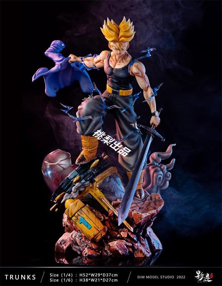 新品未開封『ドラコンボール』 　未来トランクス　 ガレージキット スタチュー