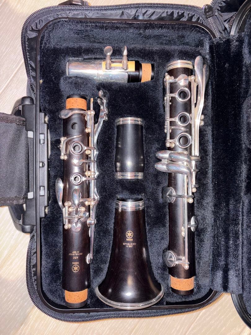 『美品』クラリネット YAMAHA YCL-450 本体 ケース付き