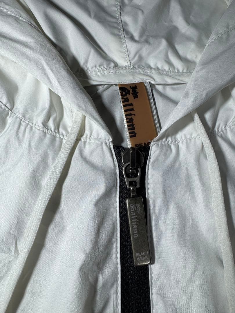 John Galliano パーカー beach wear バックプリント