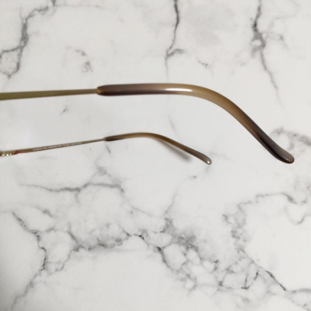 Zoff ゾフ★メガネ★中古★ゾフ クラシック★メタルフレーム【ゴールド】