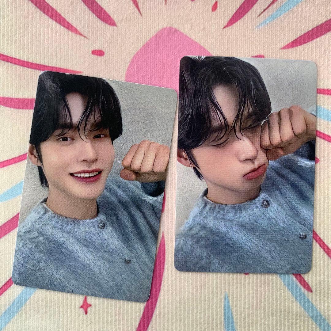 キムジウン ZB1 あっち向いてホイ 勝ち 負け 限定 ゼベワン 2枚トレカ